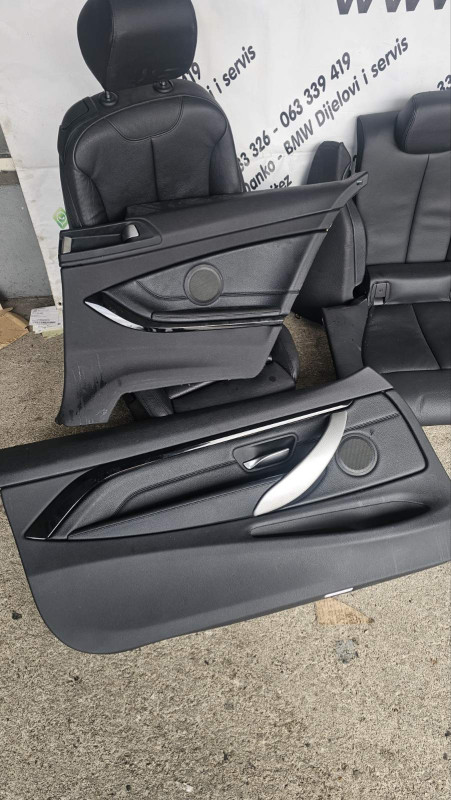 BMW 4 F32 CRNA KOŽA M paket Profilisana Sjedišta