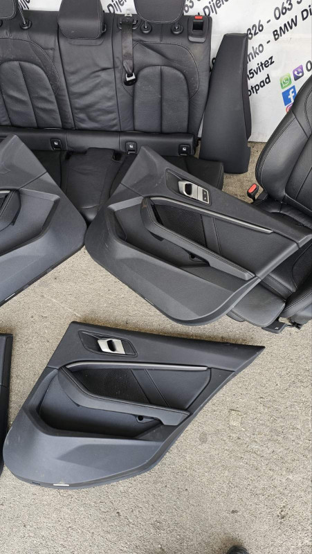 BMW 1 F40 Crna Koža profilisana M paket imaju grijanje S58