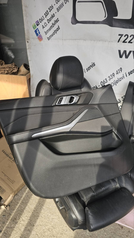 BMW X5 G05 sjedista profilisana M grijanje Tapaciri dijelovi S79