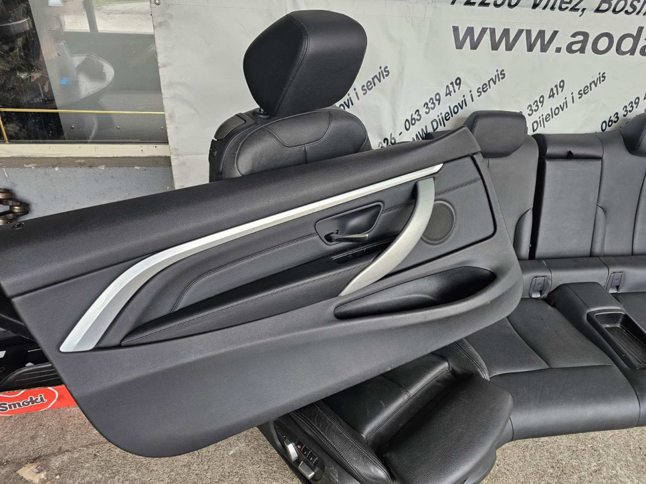 BMW 4 F32 CRNA koža profilisana sjedista M grijanje S45