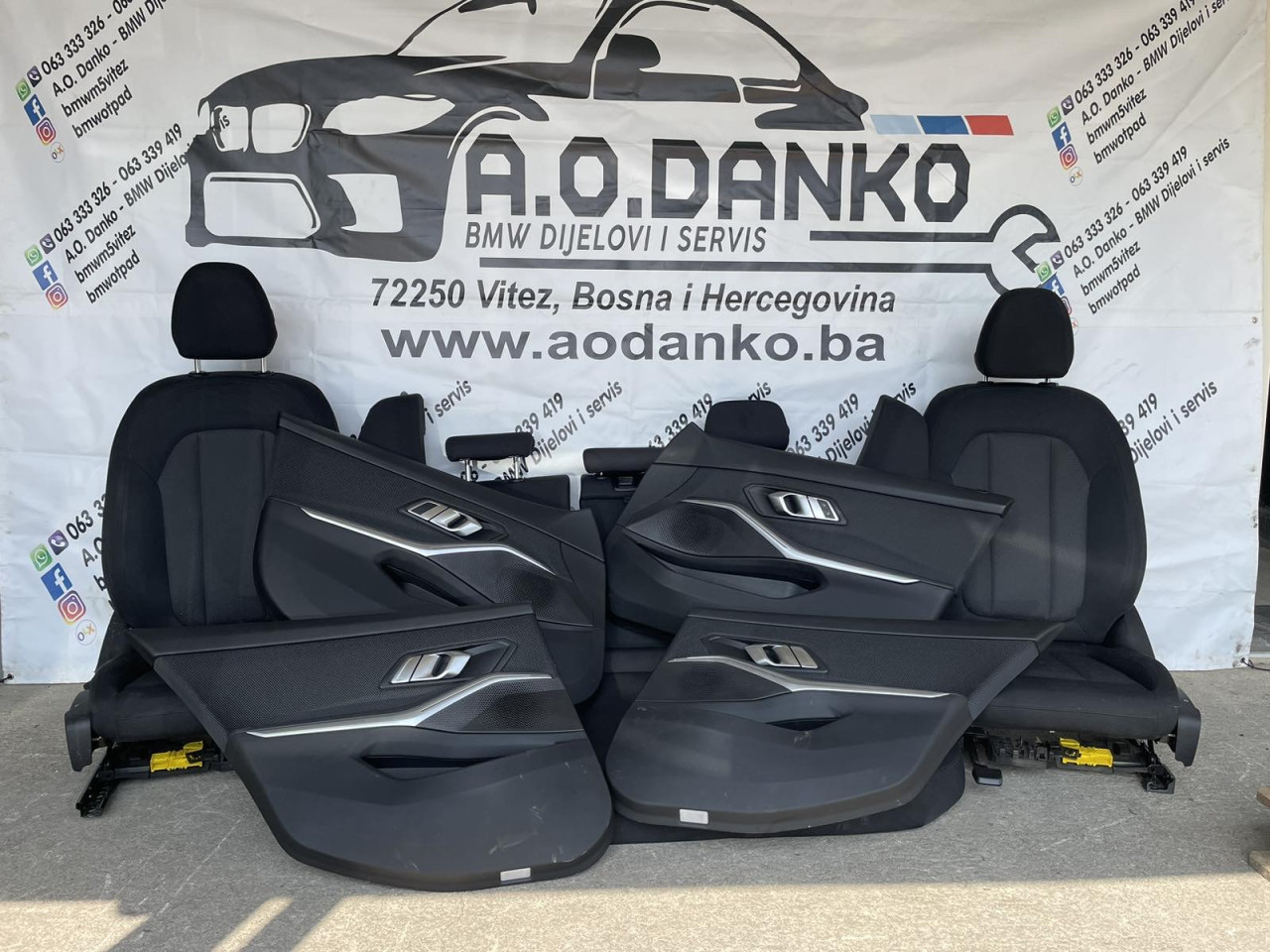 BMW 3 G20 SJEDISTA PLATNO NEMA GRIJANJE AO DANKO
