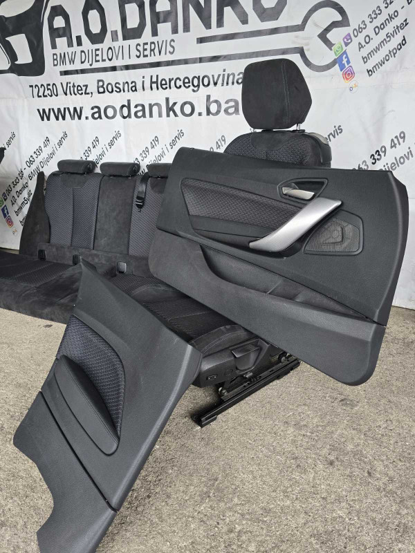 BMW sjedista F21 alkantara M profilisana
