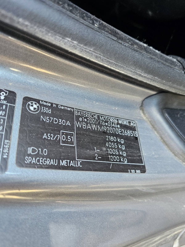 BMW E93 330D N57 MOPTIK DIJELOVI AO DANKO