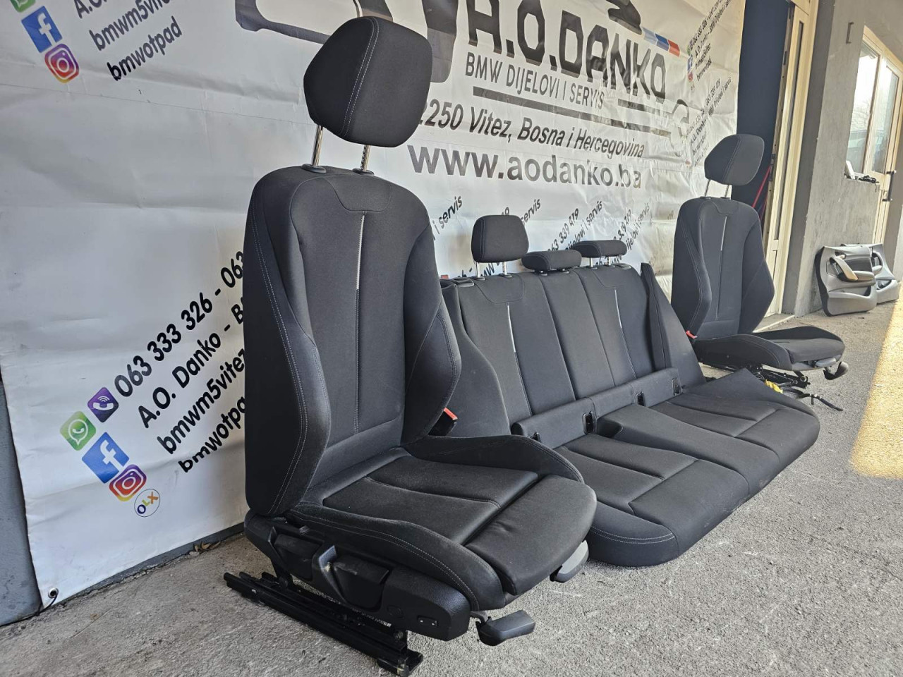 Bmw f20 sjedista m optik platno nema grijanje ao danko