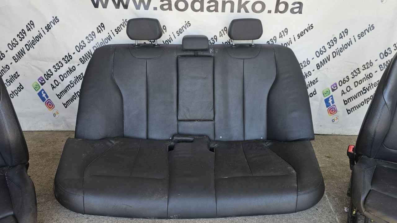 BMW Sjedista M paket F30 CRNA koža profilisana  Nema grijanje s64