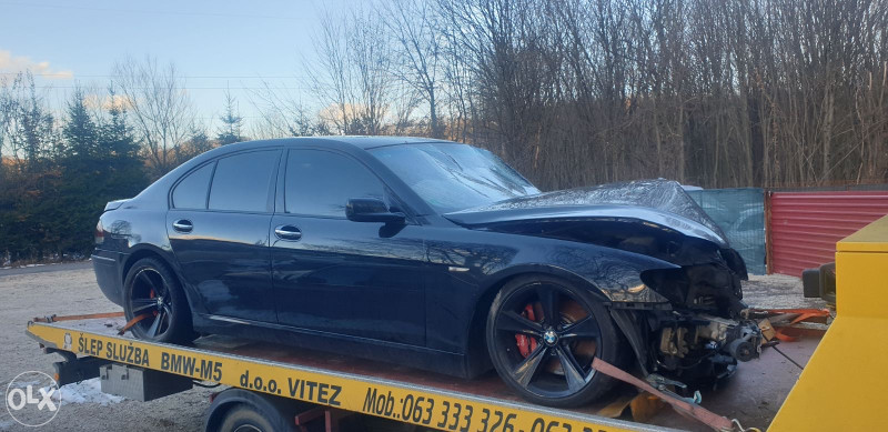 BMW 745D E65 U DIJELOVIMA