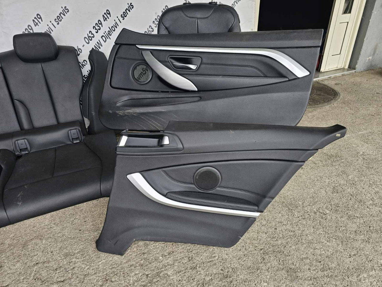 BMW 4 F32 CRNA koža profilisana sjedista M grijanje S45