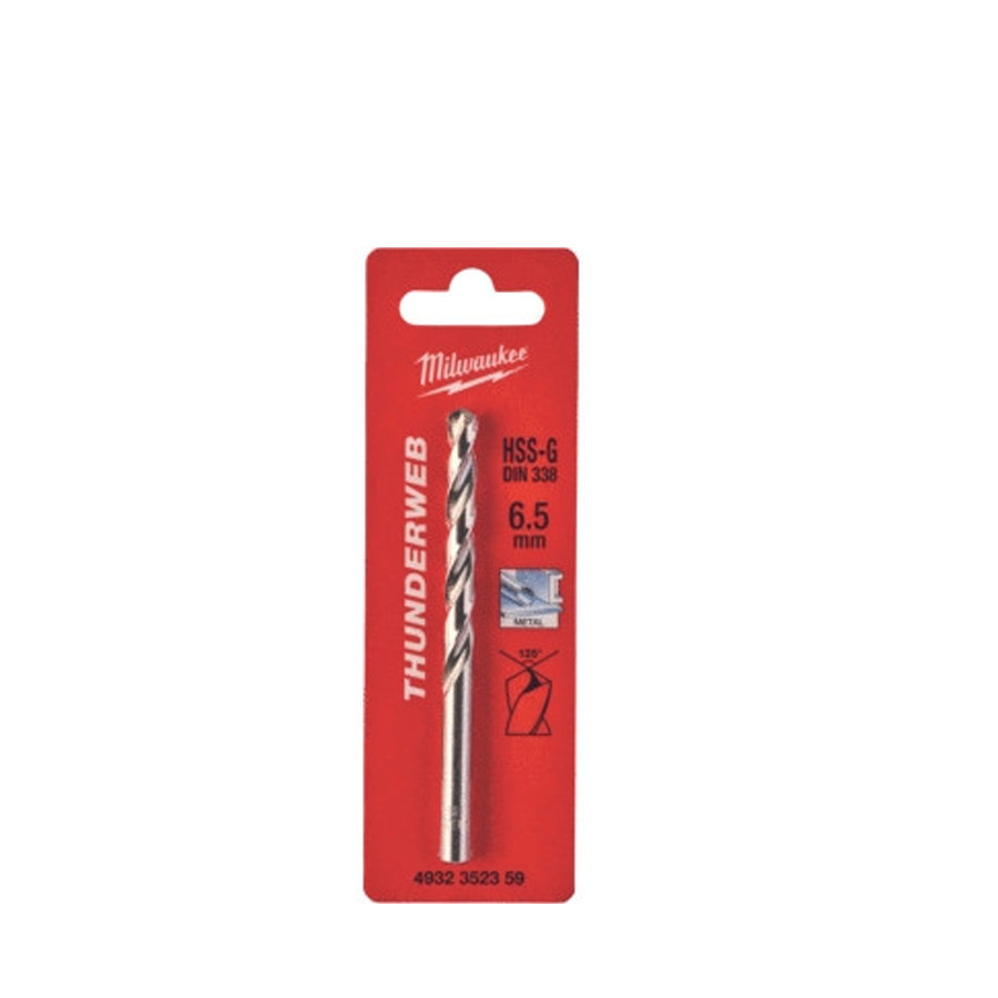 Borer HSS-G 6.5 mm DIN 338 Milwaukee