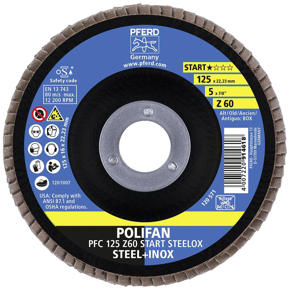 DISK BRUSNI LAMELNI PFC 125 Z 60 PFERD