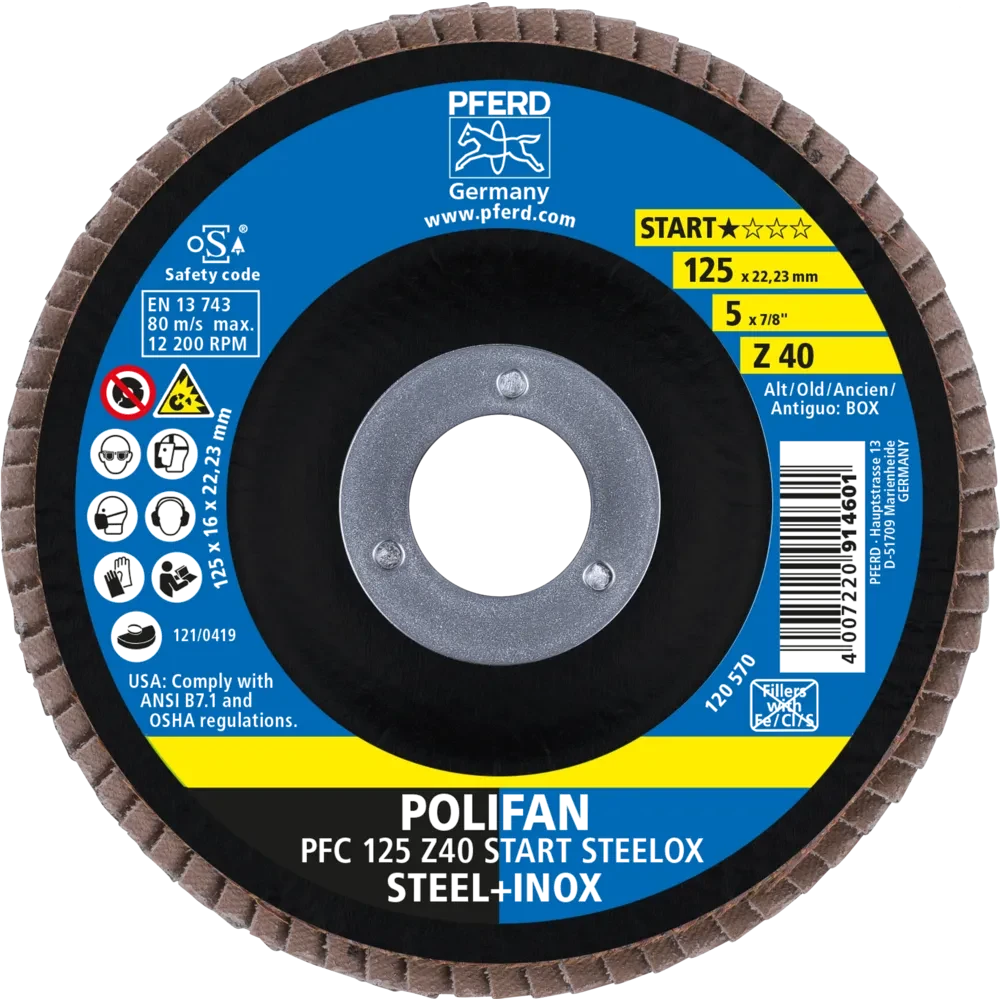 DISK BRUSNI LAMELNI PFC 125 Z 40 PFERD