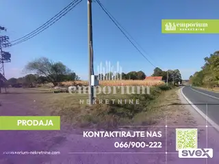 Građevinska parcela 18.082m uz glavni put ID:2646/EN