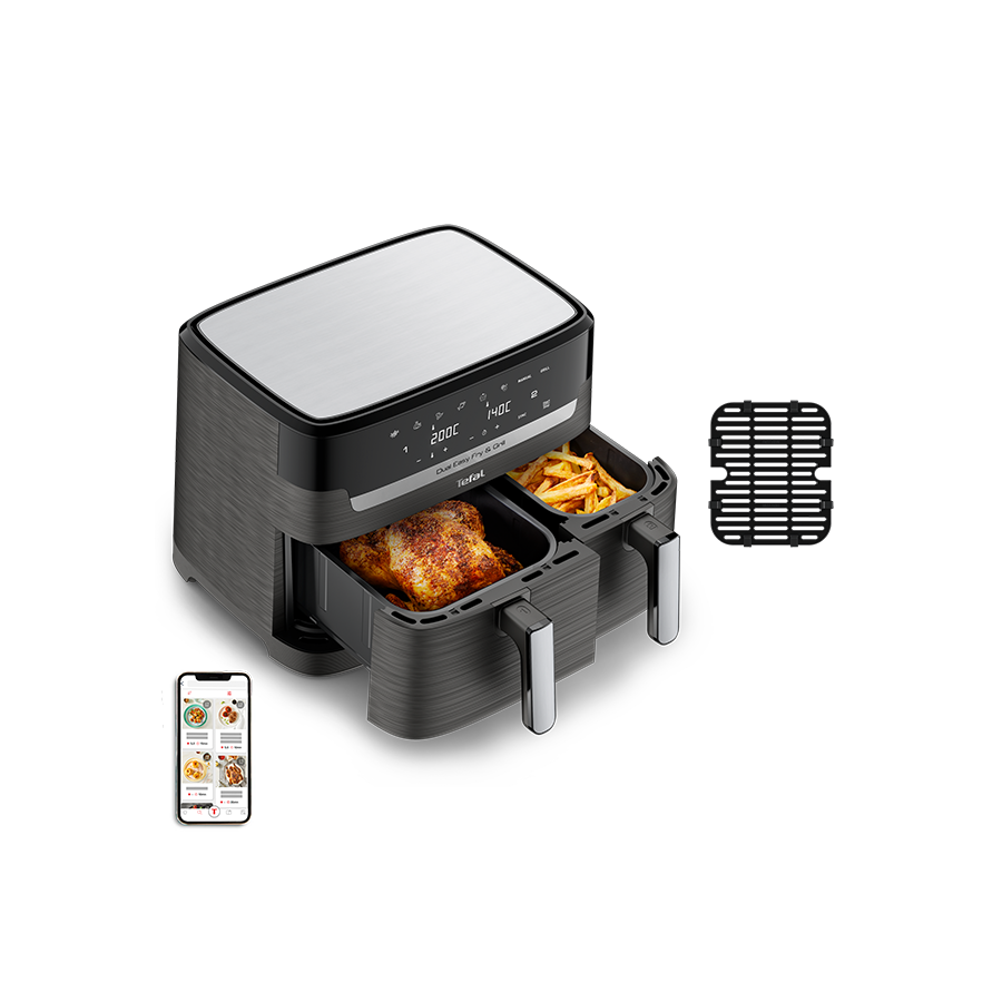 Tefal Friteza EY905B10 AIRFRY Dual Easy Fry & Grill