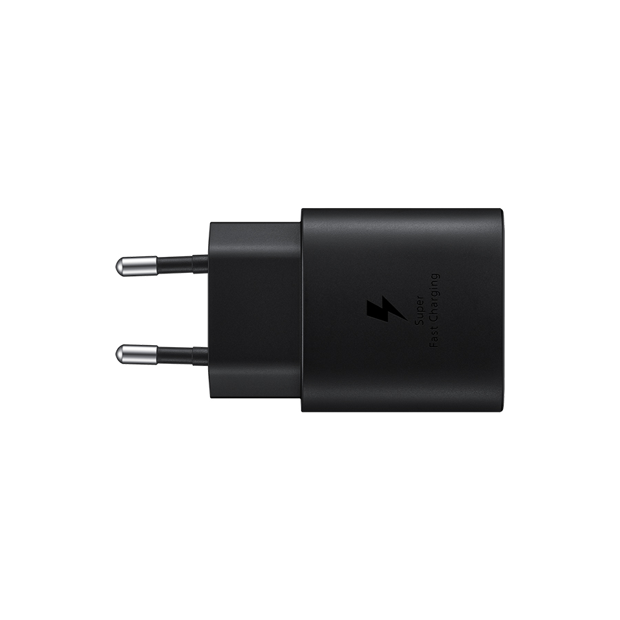 SAMSUNG PUNJAČ 25W SUPER FAST CHARGING USB-C CRNI