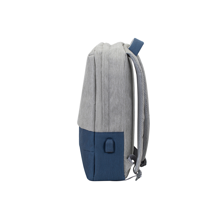 RIVACASE RUKSAK ZA LAPTOP 7562 GREY/DARK BLUE ANTITHEFT 15.6"