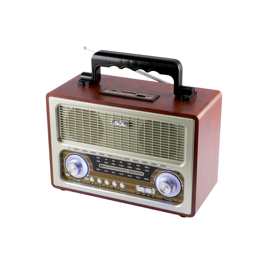 SAL Retro radio + BT bežični zvučnik RRT 3B