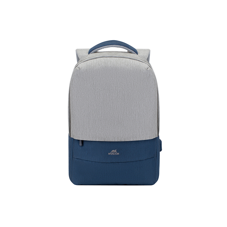 RIVACASE RUKSAK ZA LAPTOP 7562 GREY/DARK BLUE ANTITHEFT 15.6"