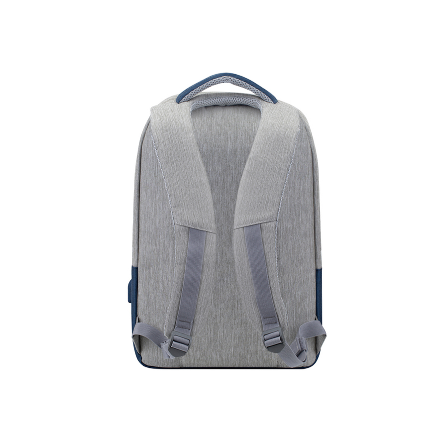 RIVACASE RUKSAK ZA LAPTOP 7562 GREY/DARK BLUE ANTITHEFT 15.6"