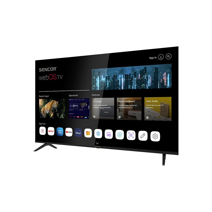 SENCOR LED TV 65" SLE 65US804B UHD