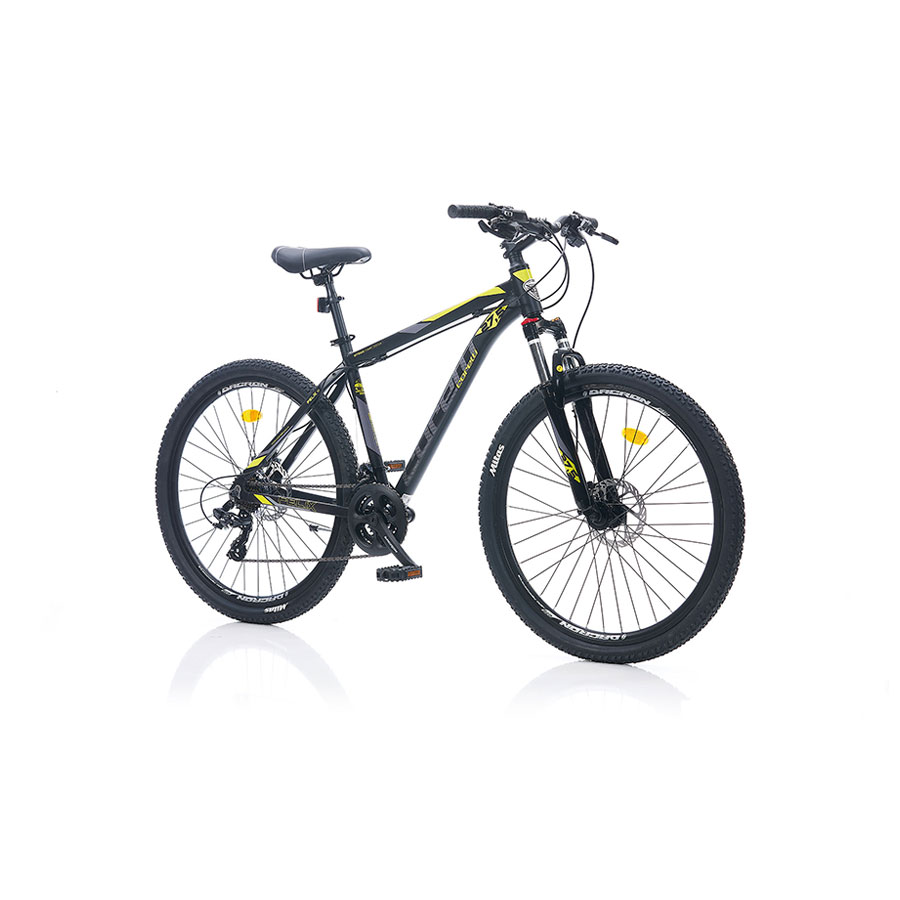 Corelli Bicikl Felix 1.1. 27,5" ALU BLACK-YELLOW-GREY
