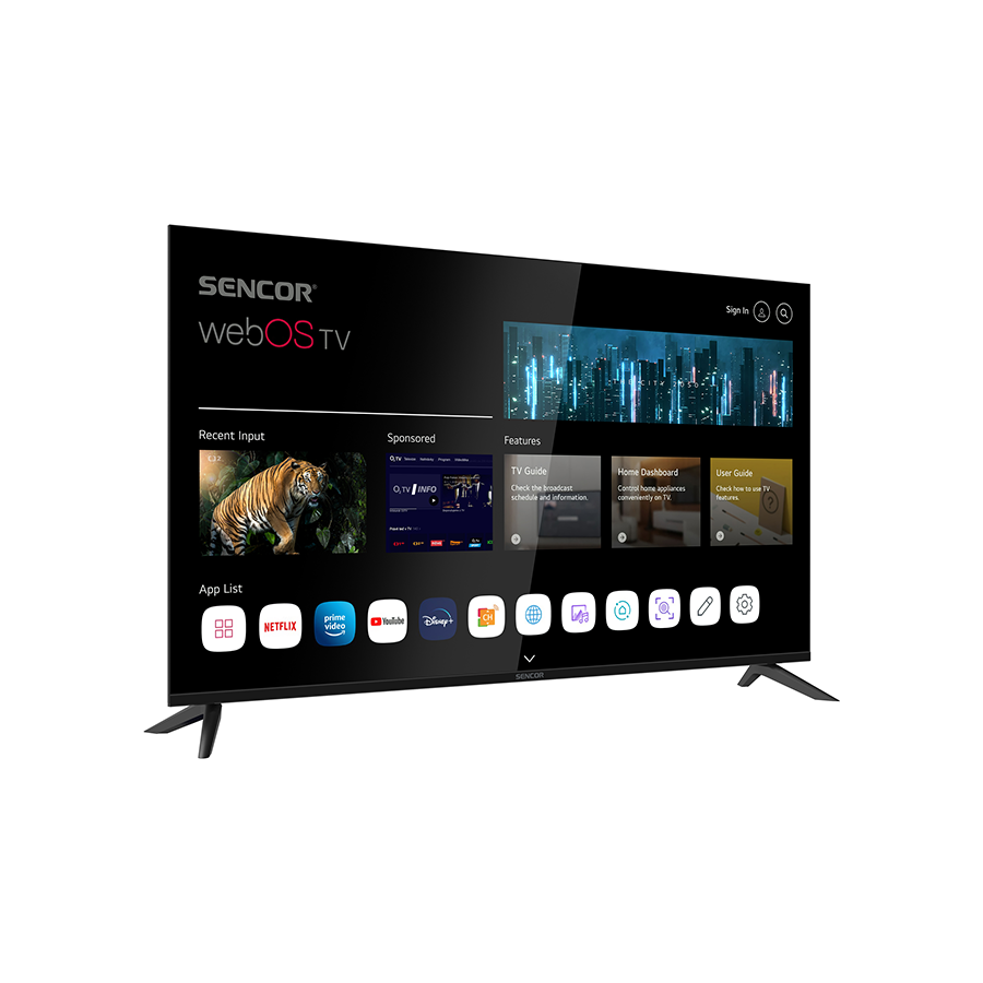 SENCOR LED TV 55" SLE 55US804B UHD