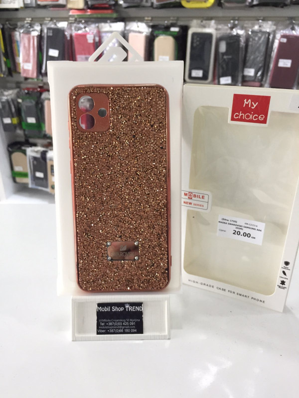 Maska Futrola Oklop Silikon Swarovski Samsung A04 A04S A13