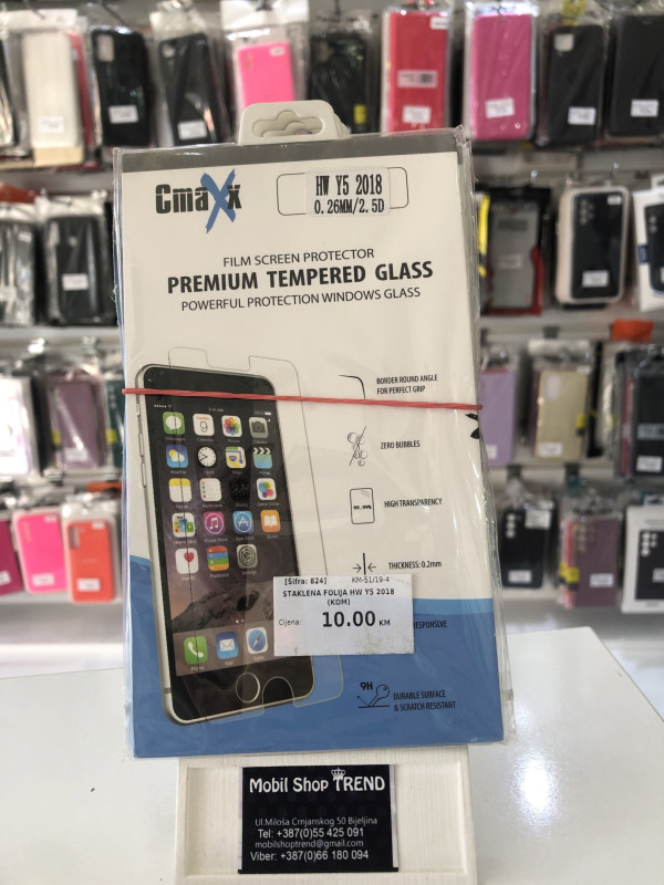 Staklena Folija Huawei Y5 2018
