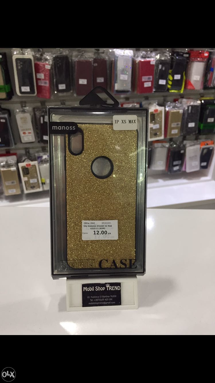 Silikon-Maska Futrola Guma IPhone Xs Max