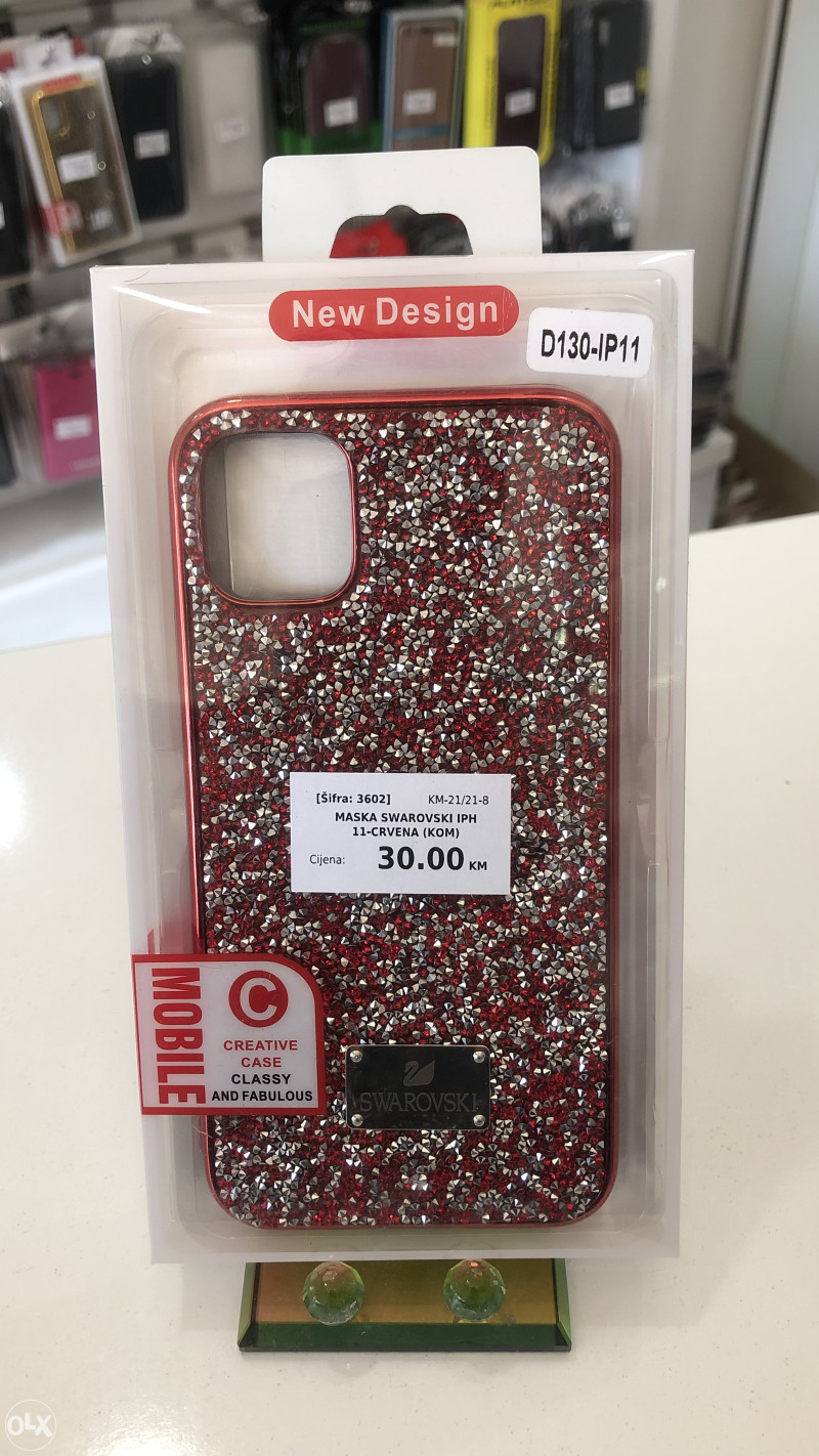 Maska Futrola Silikon Oklop Swarovski IPhone 11