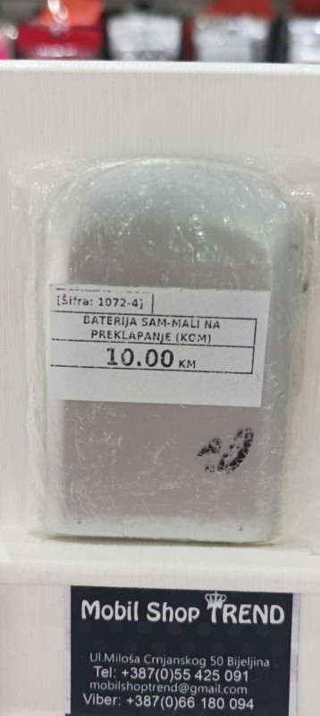 Baterija Samsung mali na preklapanje