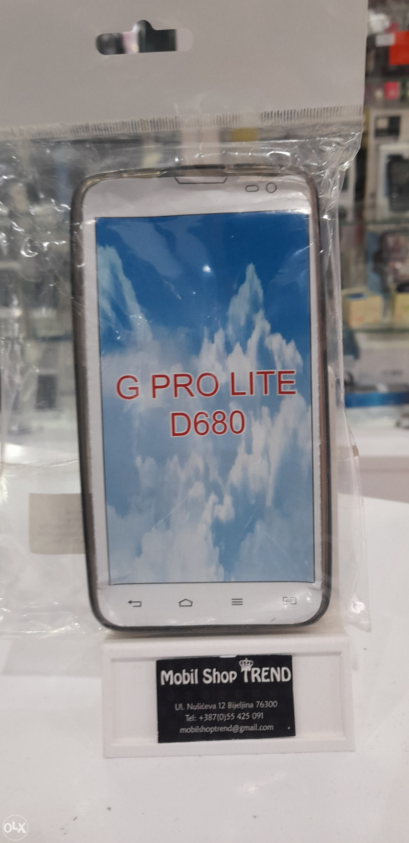 Silikon-Maska Futrola Oklop Guma Silikon LG G PRO LITE
