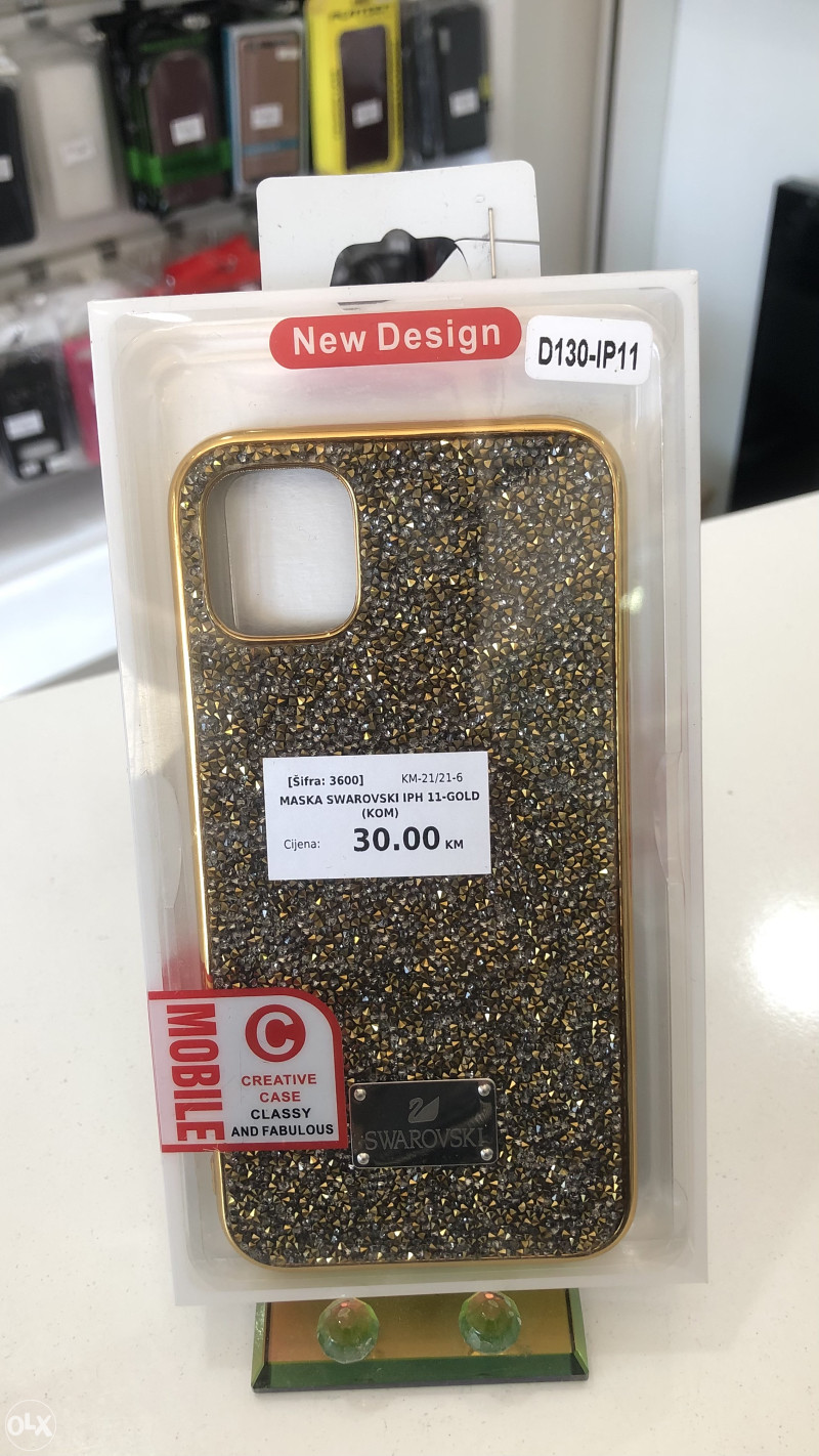 Maska Futrola Silikon Oklop Swarovski IPhone 11