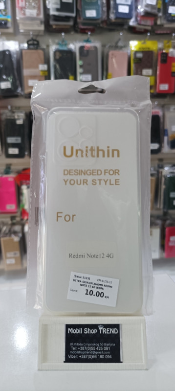 Silikonska maska ultra Xiaomi Redmi Note 12 4G