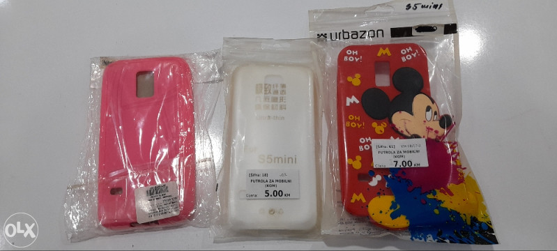 Silikon-Maska Futrola Oklop Guma Silikon Samsung S5 Mini