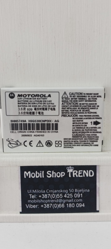 Polovna baterija Motorola SNN5749A