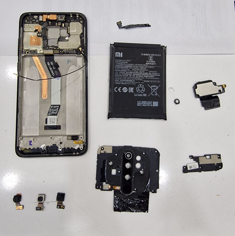 Dijelovi Kamera Flet Ram Zvucnik Xiaomi Note 8 Pro