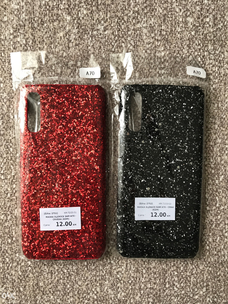 Maska Futrola Oklop Zenska Guma Sljokice Samsung A70