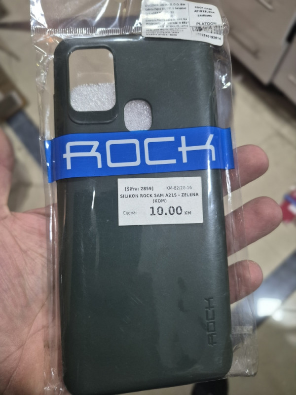 Zelena Maska Futrola Oklop Guma Silikon Samsung A21S