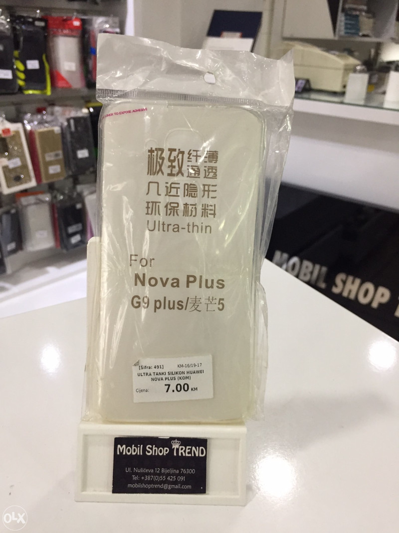 Silikon-Maska Futrola Oklop Guma Huawei Nova