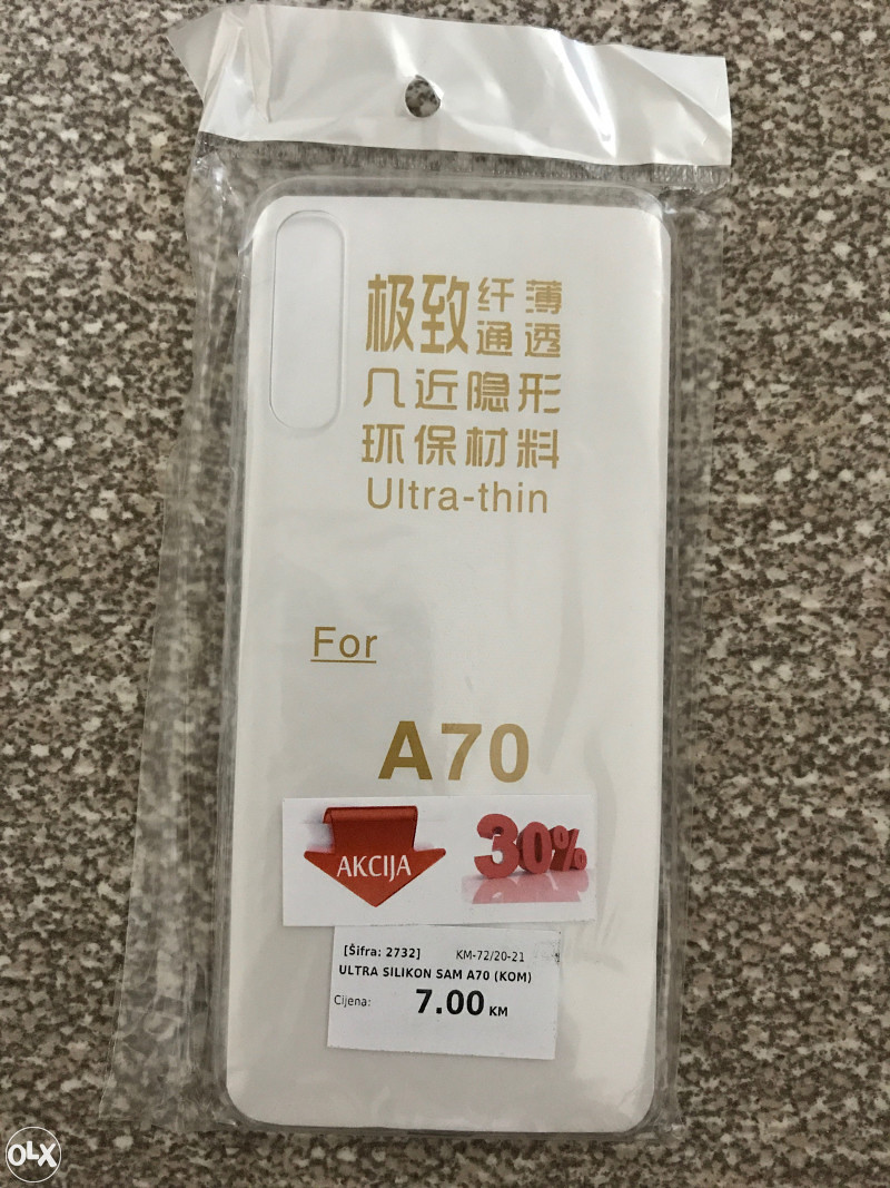 Akcija!Silikonska Maska Ultra Silikon Samsung A70/A70S