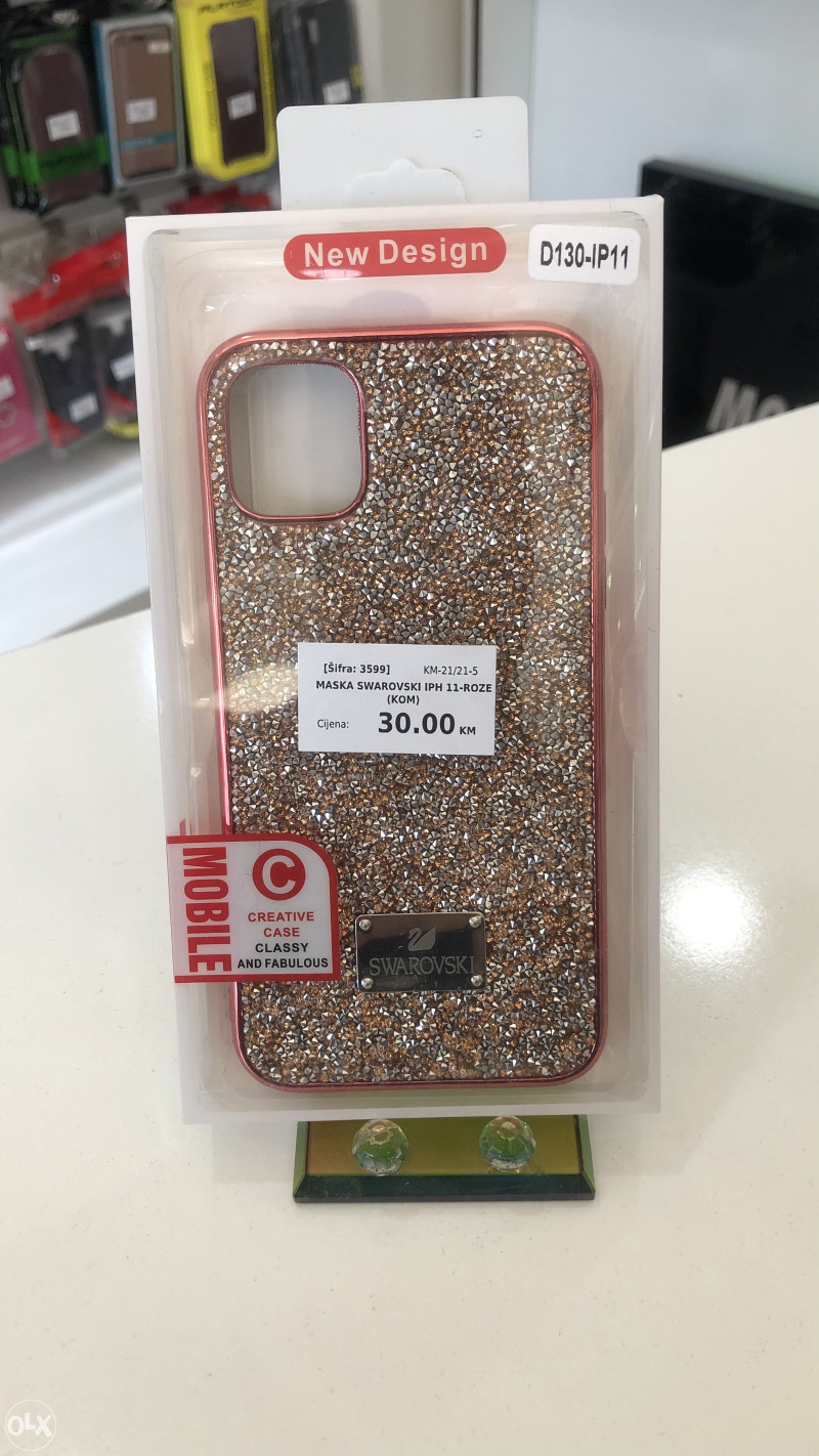 Maska Futrola Silikon Oklop Swarovski IPhone 11