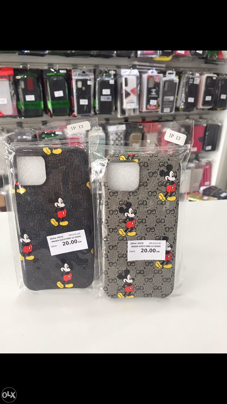 Maska Futrola Oklop Gucci Miki IPhone 13