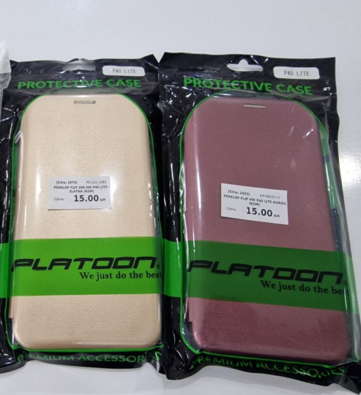 Maska Futrola Preklop Oklop Kozni Huawei P40 Lite