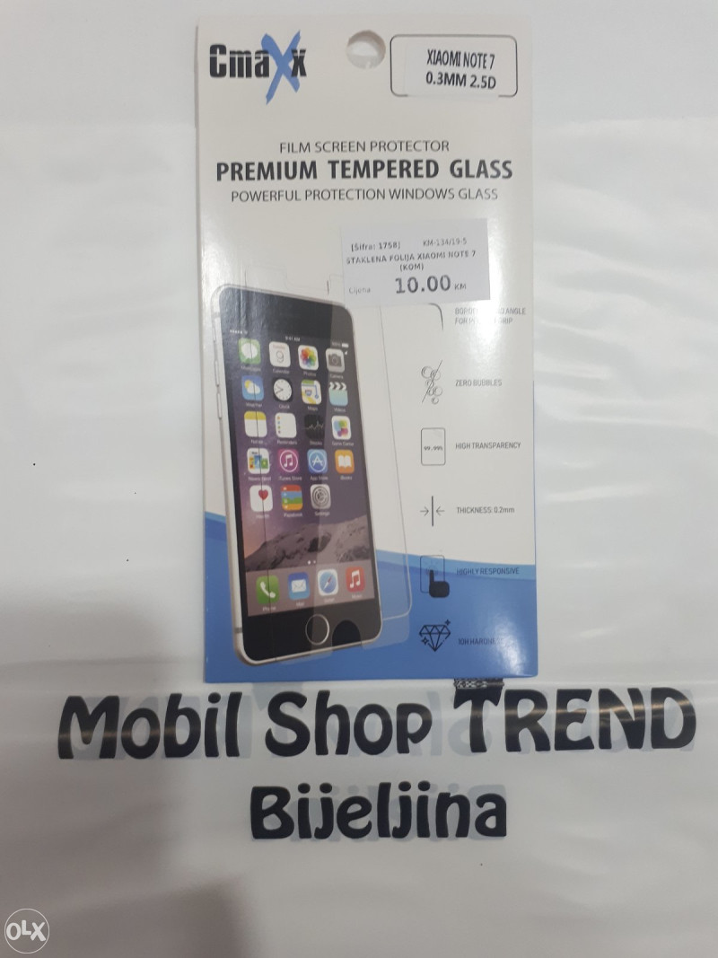 Staklena Folija Za Xiamo Note 7