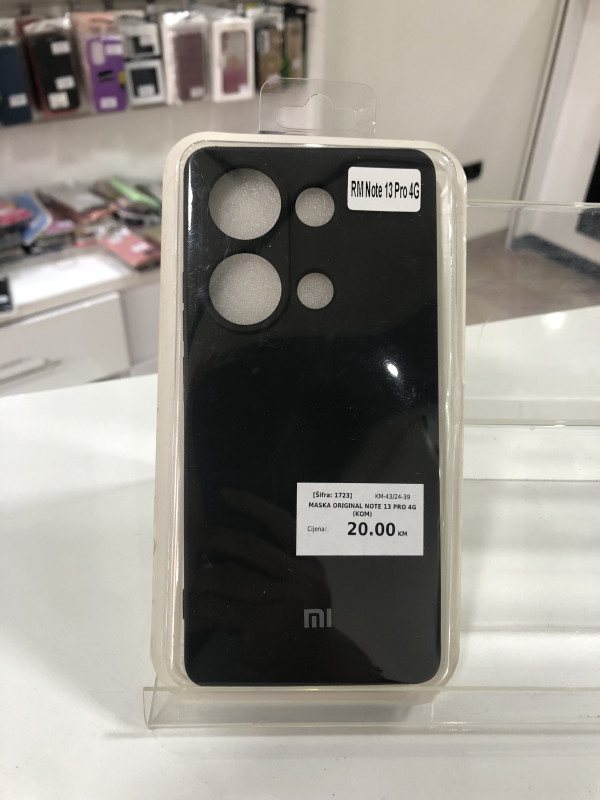 Original Maska Futrola Oklop Silikon Xiaomi Redmi Note 13 Pro 4G