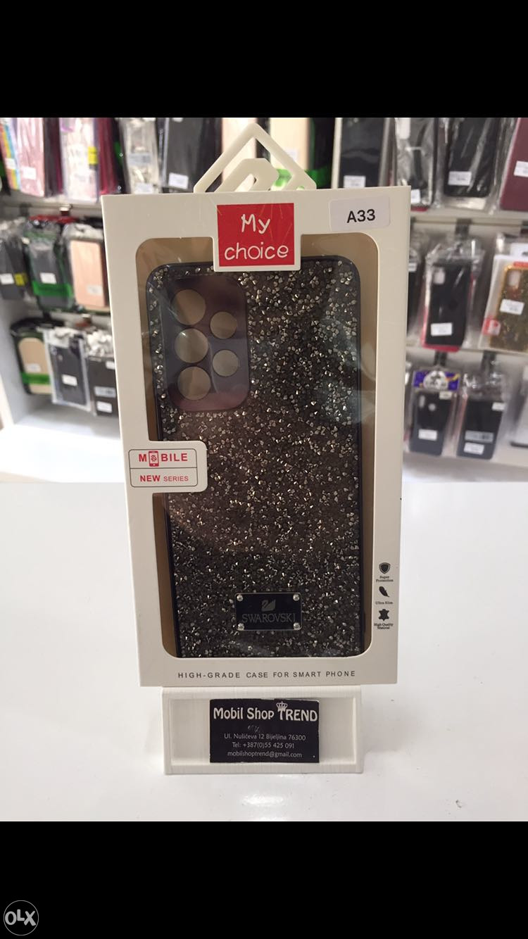 Maska Futrola Oklop Silikon Swarovski Samsung A33