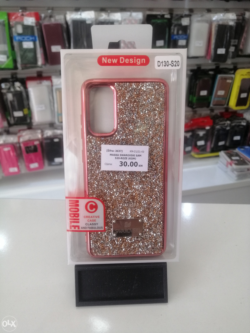 Maska Futrola Oklop Swarovski Samsung S20