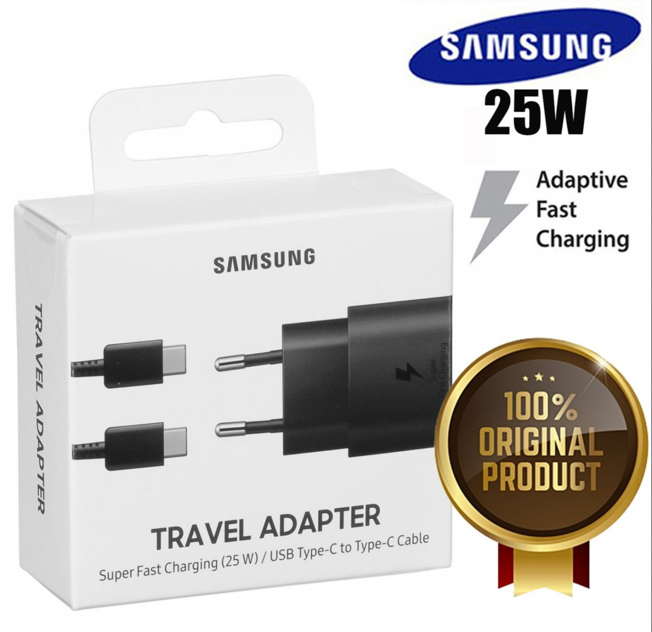 Komplet Punjac Samsung Original 25W Super Fast Ultra Brzi USB-C