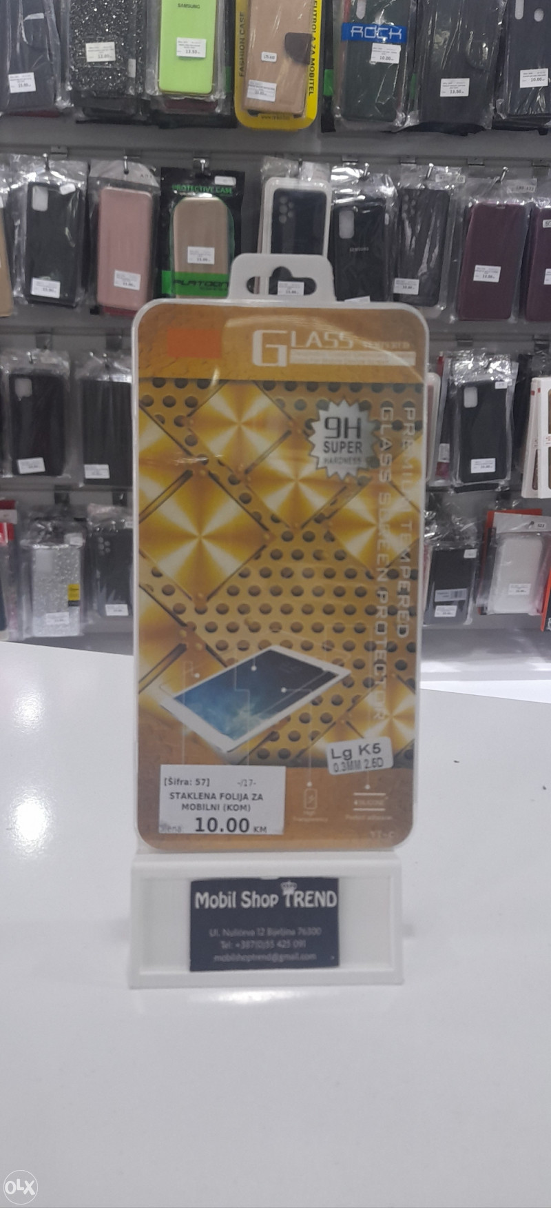 Staklena Folija LG K5