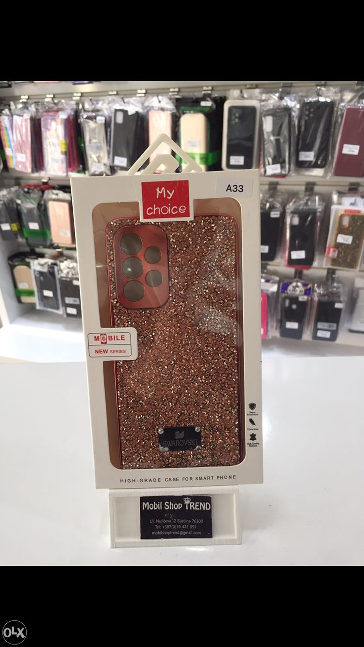 Maska Futrola Oklop Silikon Swarovski Samsung A33