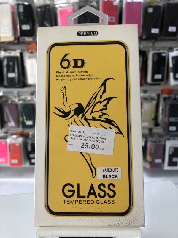 Staklena Folija 9D zastita za ekranHuawei Mate 30 Lite